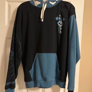 Star Wars Asoka Hoodie - Large - Black and Blue